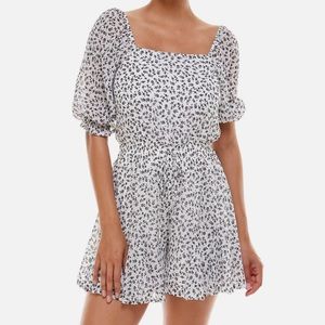 Trixxi women’s junior printed romper